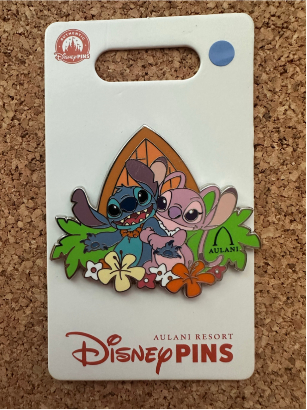 NEW Disney Aulani Resort Exclusive Stitch & Angel Pin